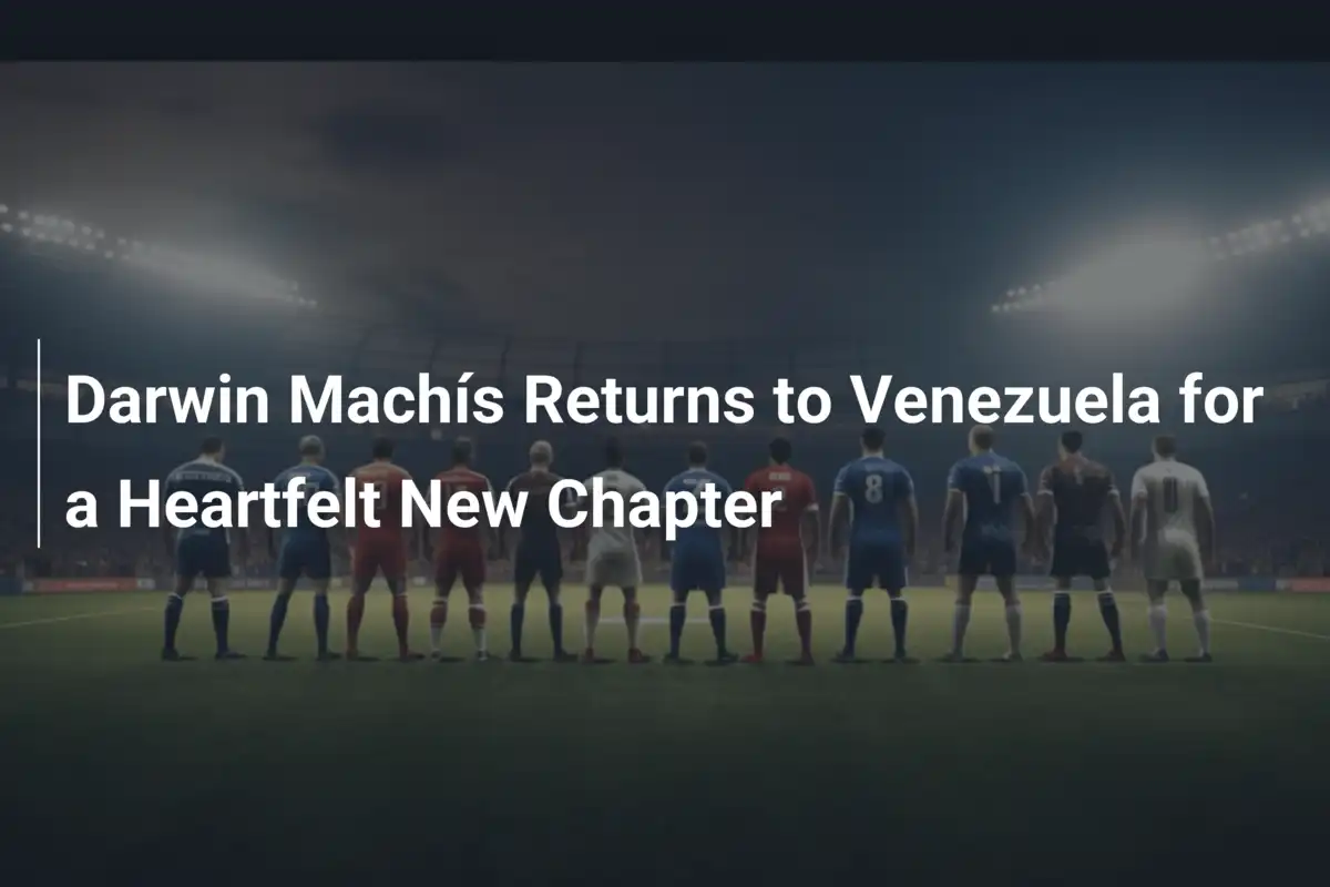 Darwin Machís Returns to Venezuela for a Heartfelt New Chapter