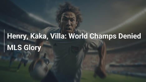 Henry, Kaká, Villa: Heróis da Copa Negados Glória na MLS