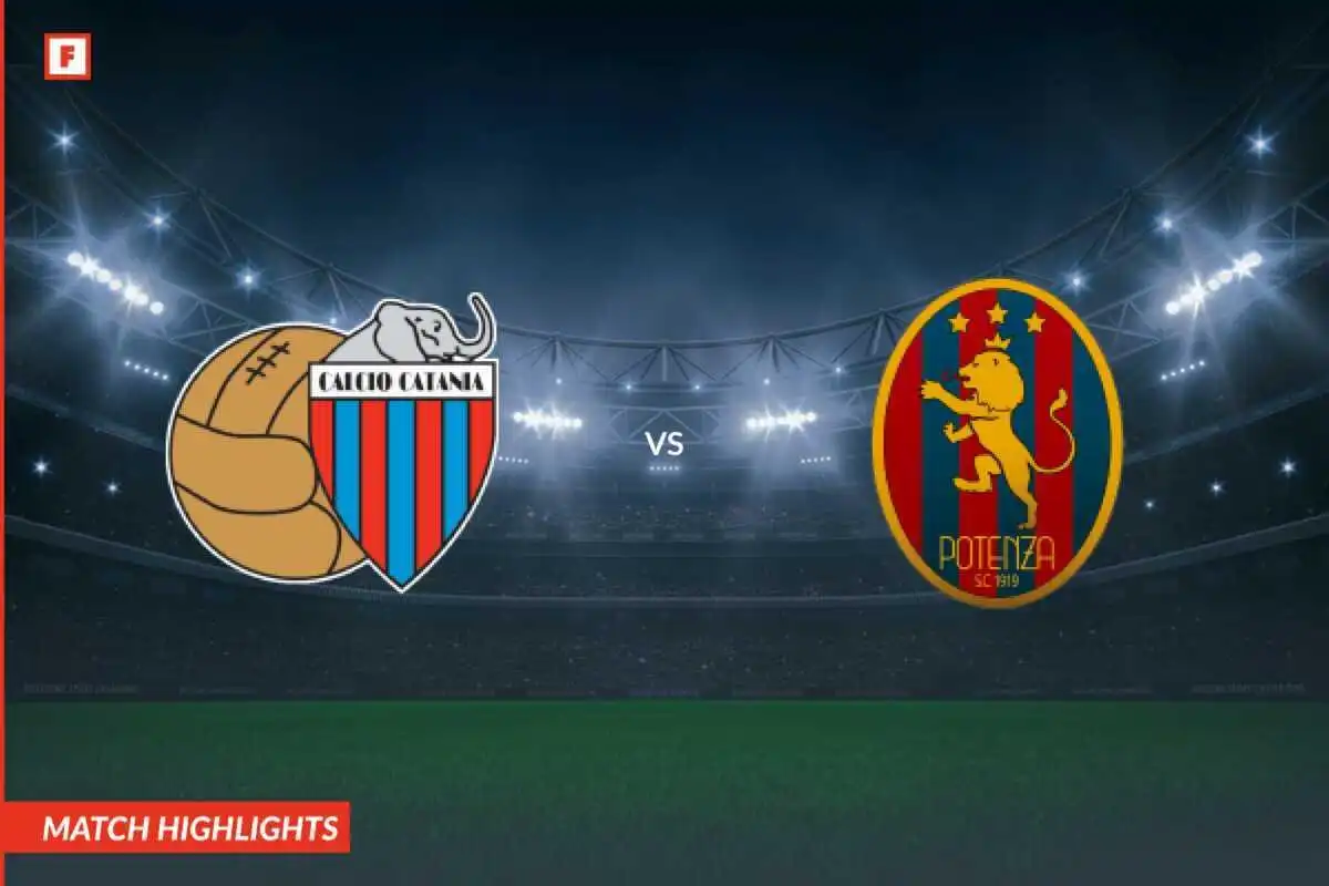 Calcio Catania - Potenza Calcio  tore und höhepunkte