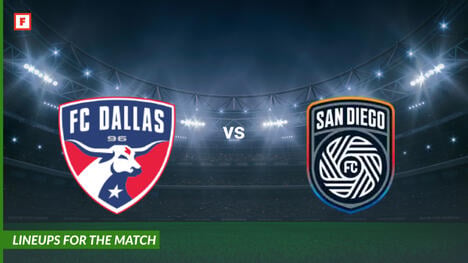 Dallas vs San Diego FC: lineups for the match
