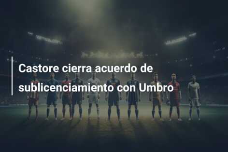Castore cierra acuerdo de sublicenciamiento con Umbro