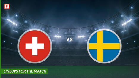 Switzerland vs Sweden: susunan pemain untuk pertandingan