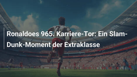 Ronaldoes 965. Karriere-Tor: Ein Slam-Dunk-Moment der Extraklasse