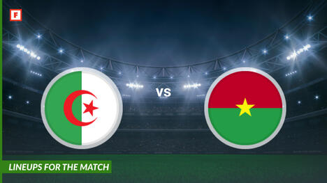 แอลจีเรีย ปะทะ Burkina Faso: รายชื่อผู้เล่นสำหรับการแข่งขัน