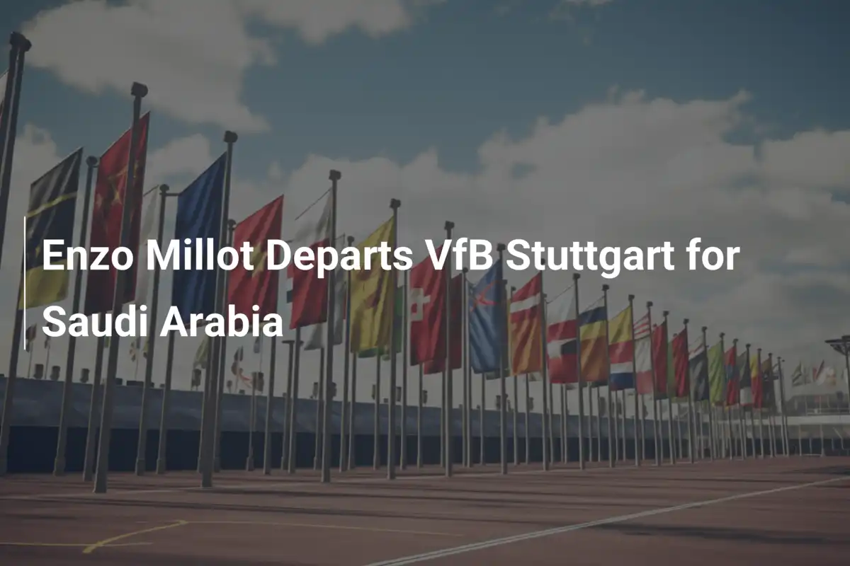 Enzo Millot odchodzi z VfB Stuttgart do Arabii Saudyjskiej
