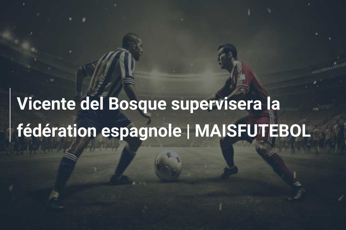 Vicente del Bosque supervisera la fédération espagnole | MAISFUTEBOL
