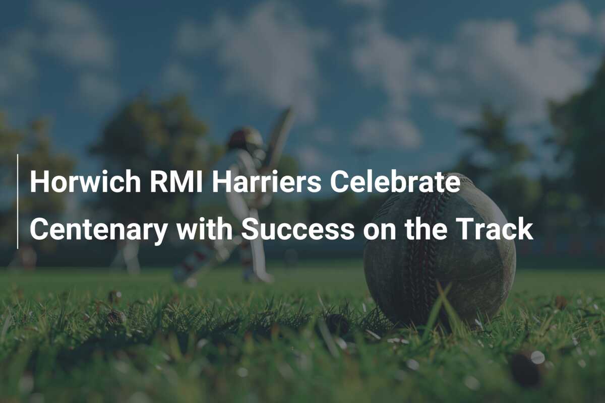 Horwich RMI Harriers Celebrate Centenary with Success on the Track ...