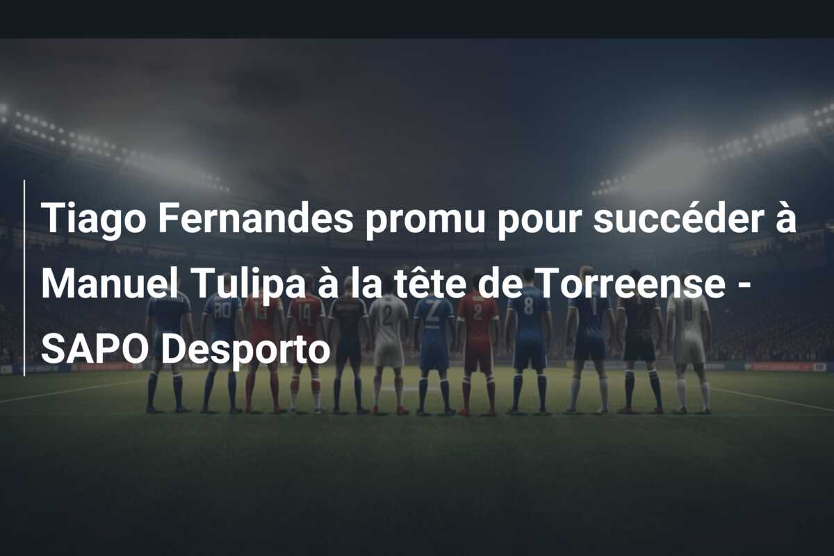 Tiago Fernandes promu pour succéder à Manuel Tulipa à la tête de Torreense – SAPO Desporto