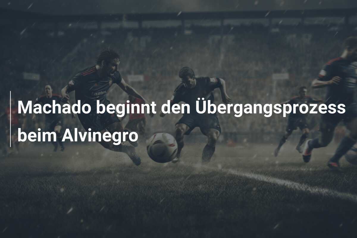Machado beginnt den Übergangsprozess beim Alvinegro
