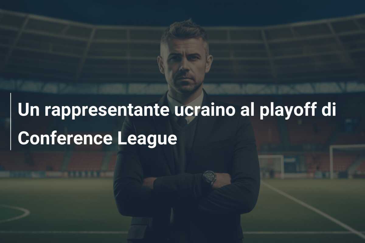 Un rappresentante ucraino al playoff di Conference League