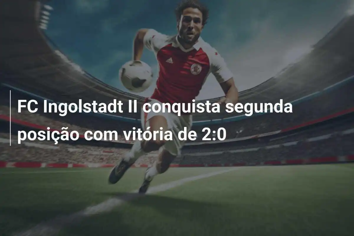 FC Ingolstadt II conquista segunda posição com vitória de 2:0