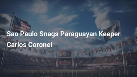 San Paolo ingaggia Carlos Coronel