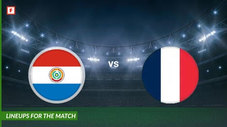 Paraguay vs France: lineups for the match