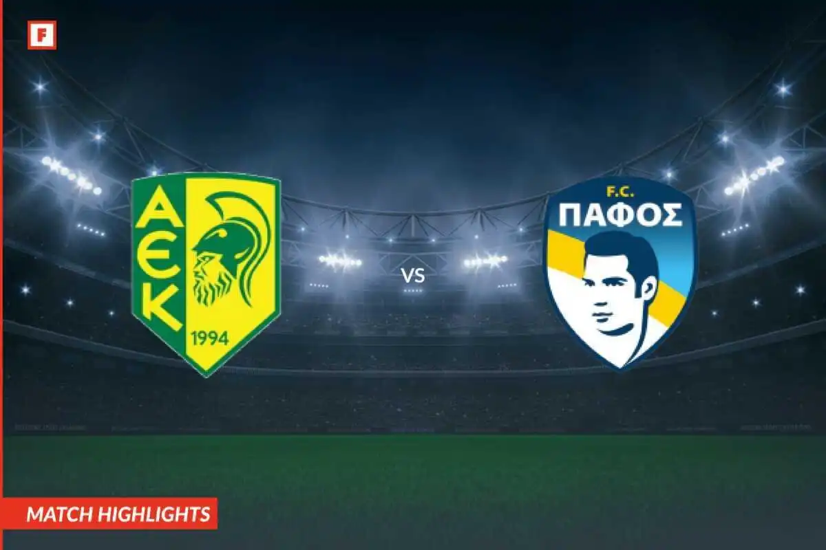 AEK Larnaca - Pafos mål og høydepunkter