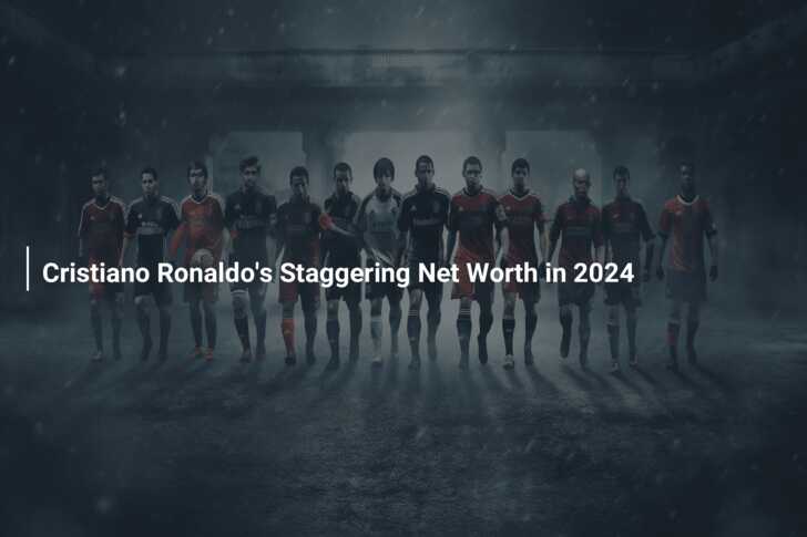What is Cristiano Ronaldo's net worth and what sponsorship deals