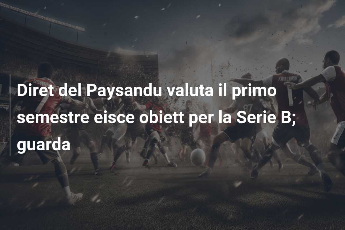 Diret del Paysandu valuta il primo semestre eisce obiett per la Serie B; guarda