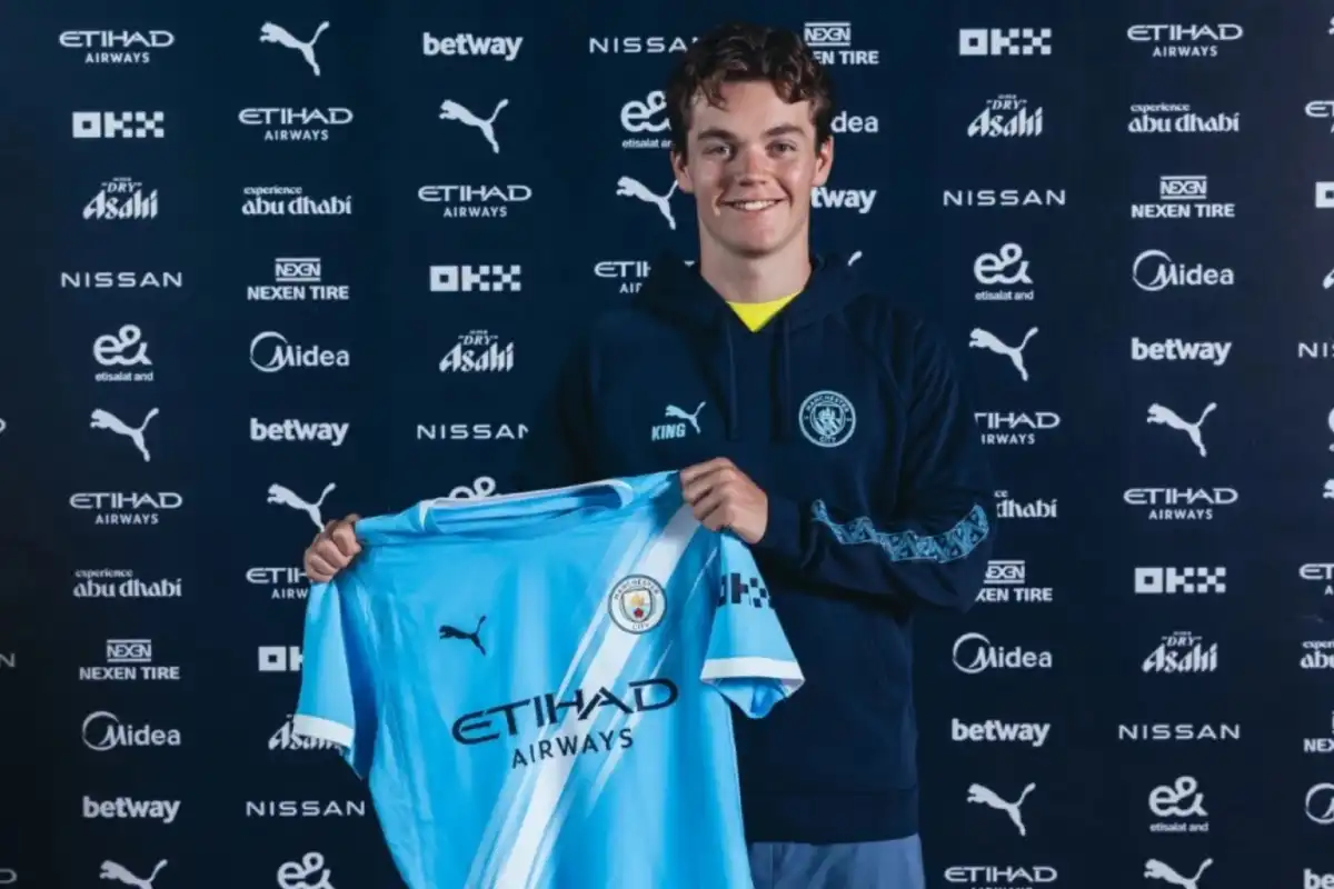 Manchester City confirma el fichaje del prometedor Sverre Nyupane
