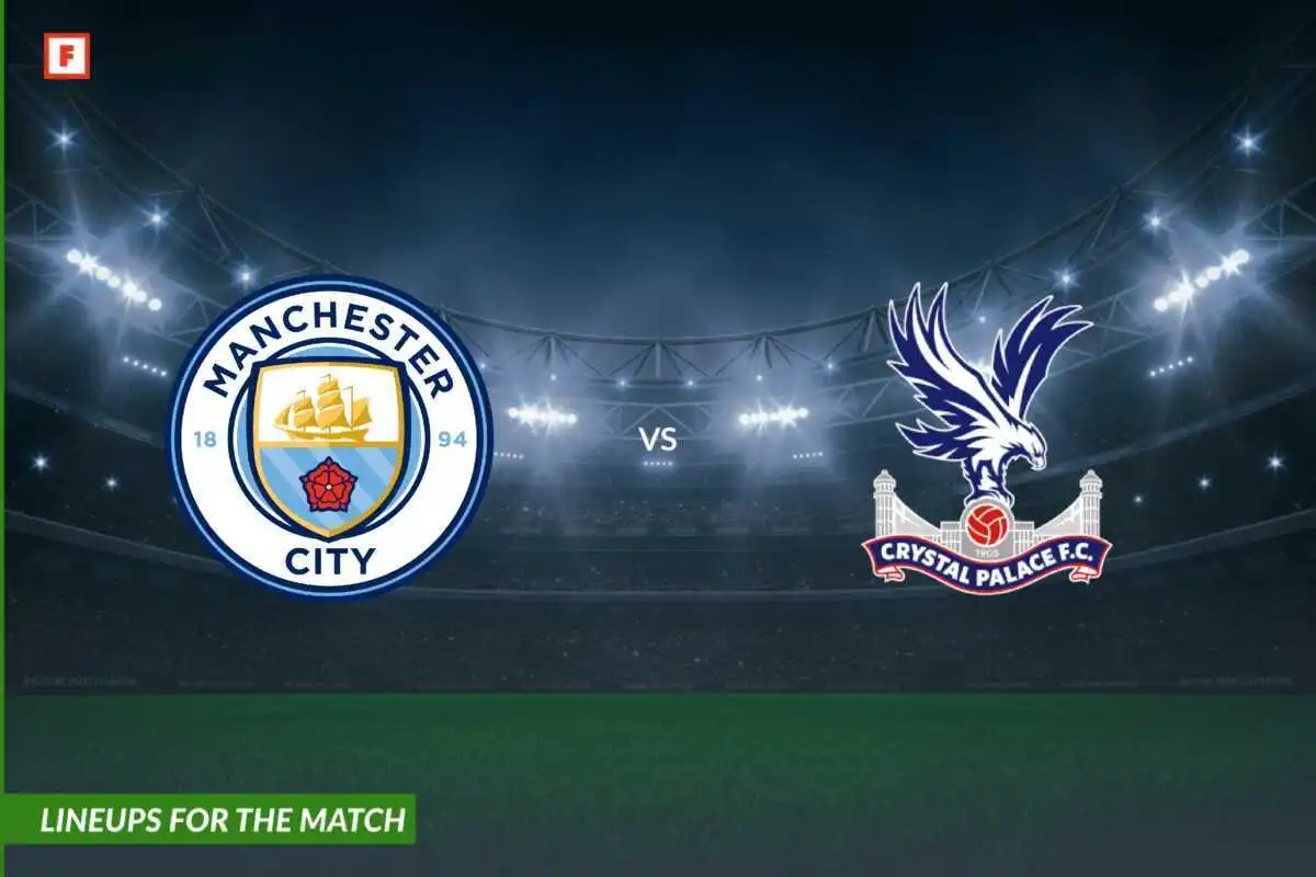 Manchester City mot Kristallpalass: lagoppstillinger til kampen