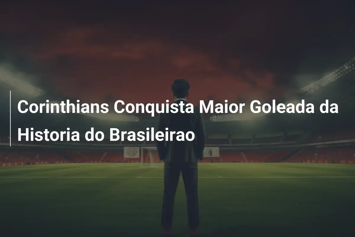 Corinthians Conquista Maior Goleada da Historia do Brasileirao