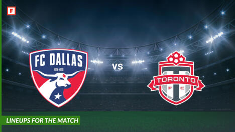 FC Dallas vs Toronto FC: alineaciones para el partido