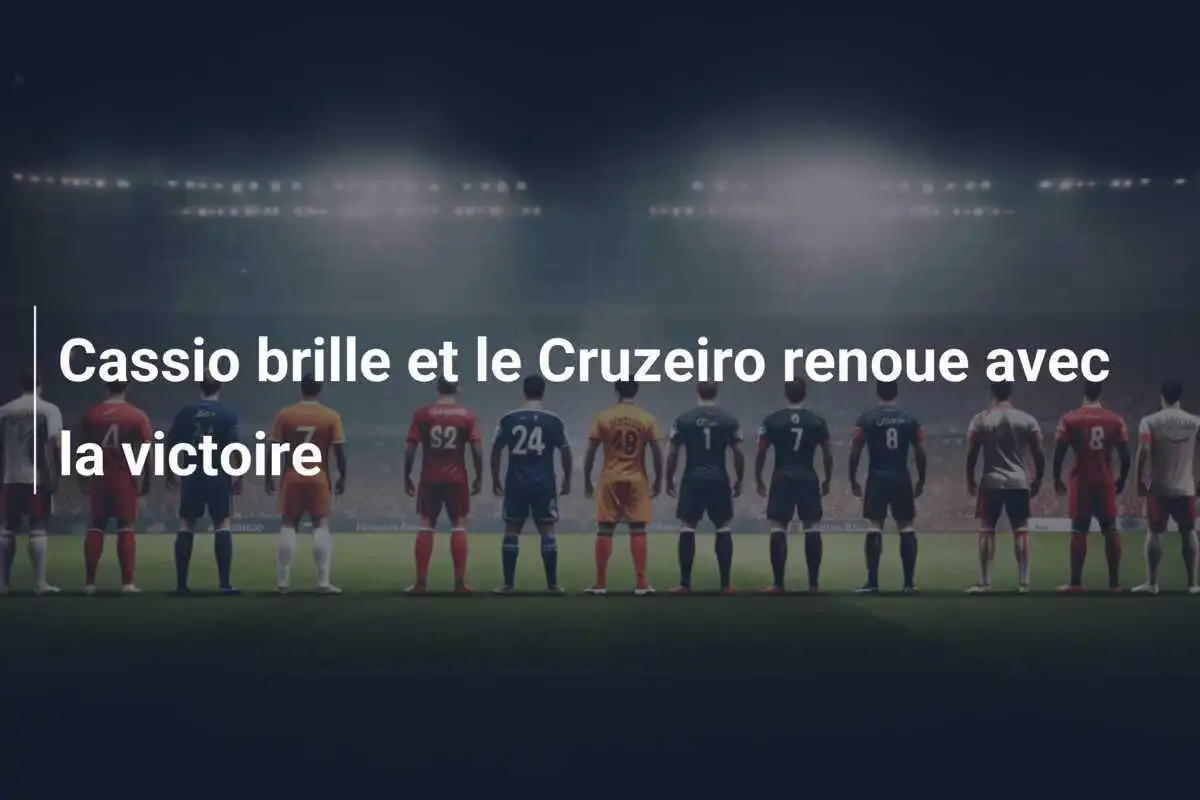 Cassio brille et le Cruzeiro renoue avec la victoire