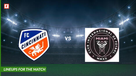 Cincinnati vs Inter Miami: susunan pemain untuk pertandingan