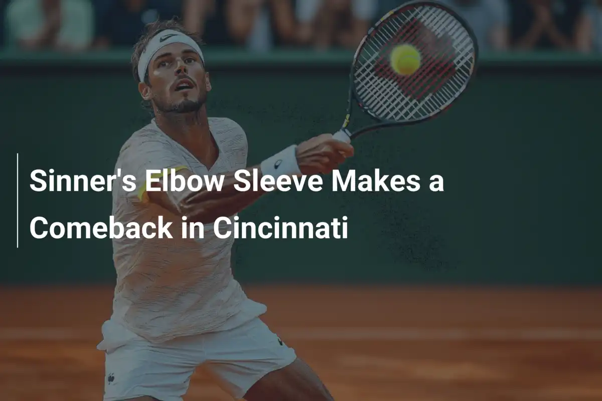 Sinners ikonische Ellbogenmanschette feiert Comeback in Cincinnati