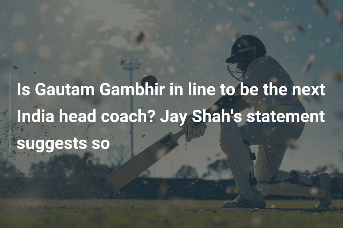 Is Gautam Gambhir In Line To Be The Next India Head Coach? Jay Shah's ...