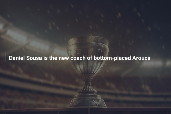 Daniel Sousa is the new coach of bottom-placed Arouca