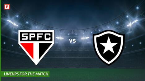 Sao Paulo contro Botafogo de Futebol e Regatas: formazioni per la partita