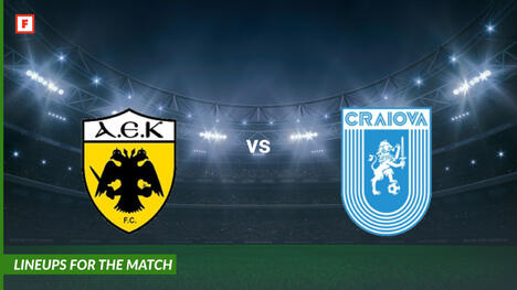 เออีเค เอเธนส์ ปะทะ U Craiova 1948: รายชื่อผู้เล่นสำหรับการแข่งขัน