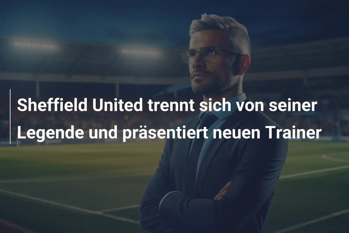 Sheffield United trennt sich von seiner Legende und präsentiert neuen Trainer