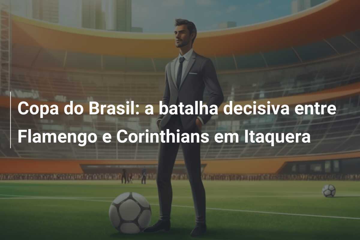Copa do Brasil: a batalha decisiva entre Flamengo e Corinthians em Itaquera