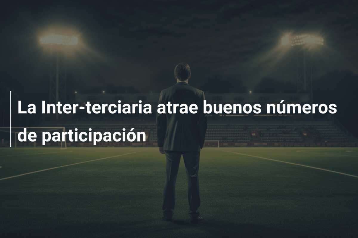 La Inter-terciaria atrae buenos números de participación