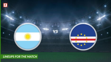 Argentinien gegen Kap Verde: Aufstellungen für das Spiel