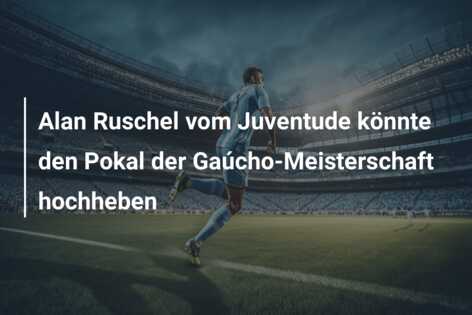 Alan Ruschel vom Juventude könnte den Pokal der Gaúcho-Meisterschaft hochheben