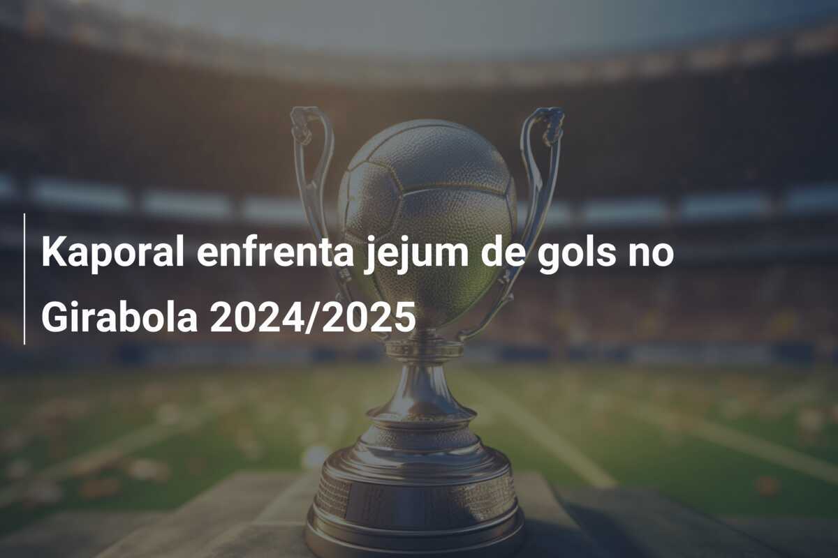 Kaporal enfrenta jejum de gols no Girabola 2024/2025