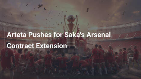 Arteta spinge per il rinnovo di Saka con l'Arsenal