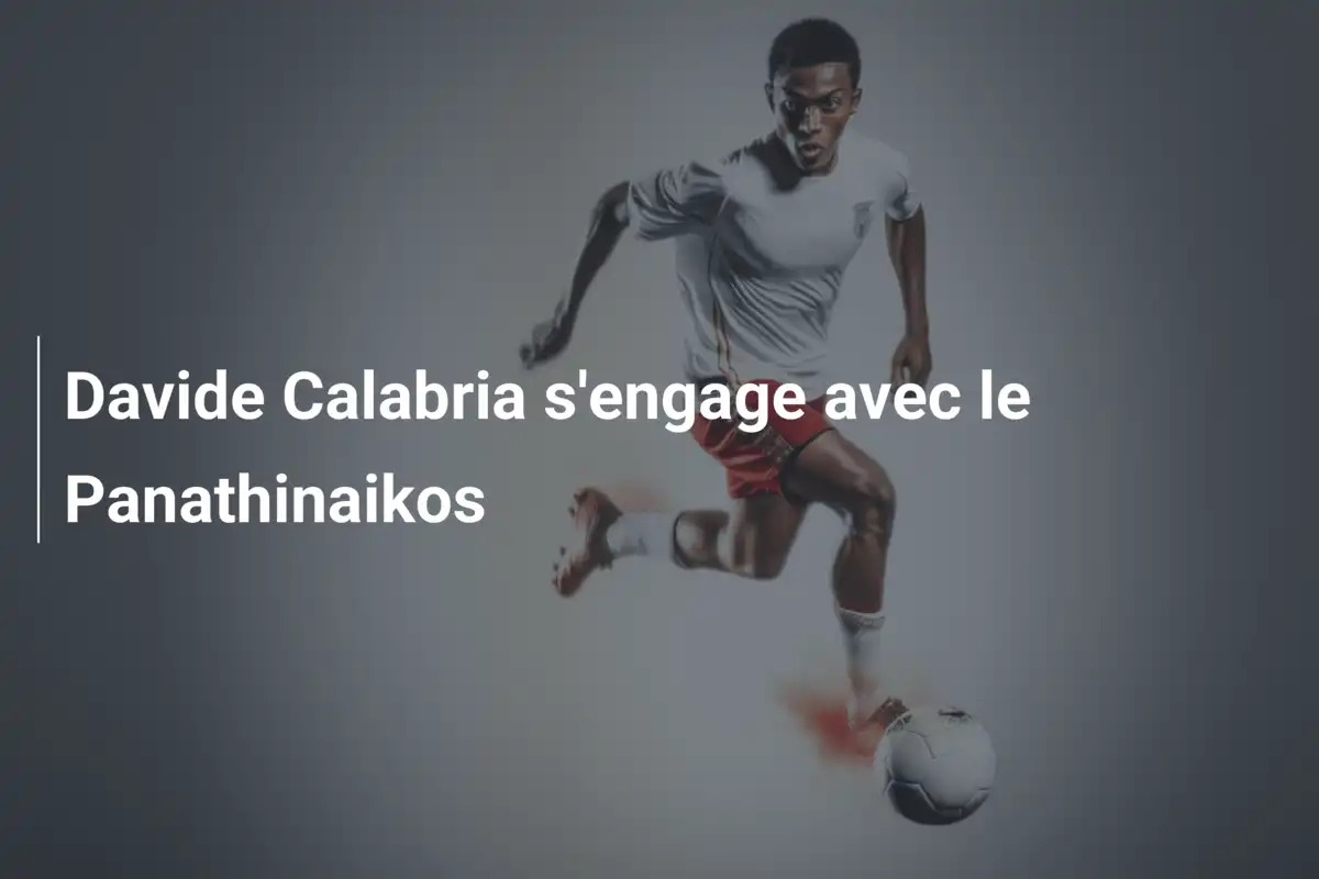 Davide Calabria s'engage avec le Panathinaikos