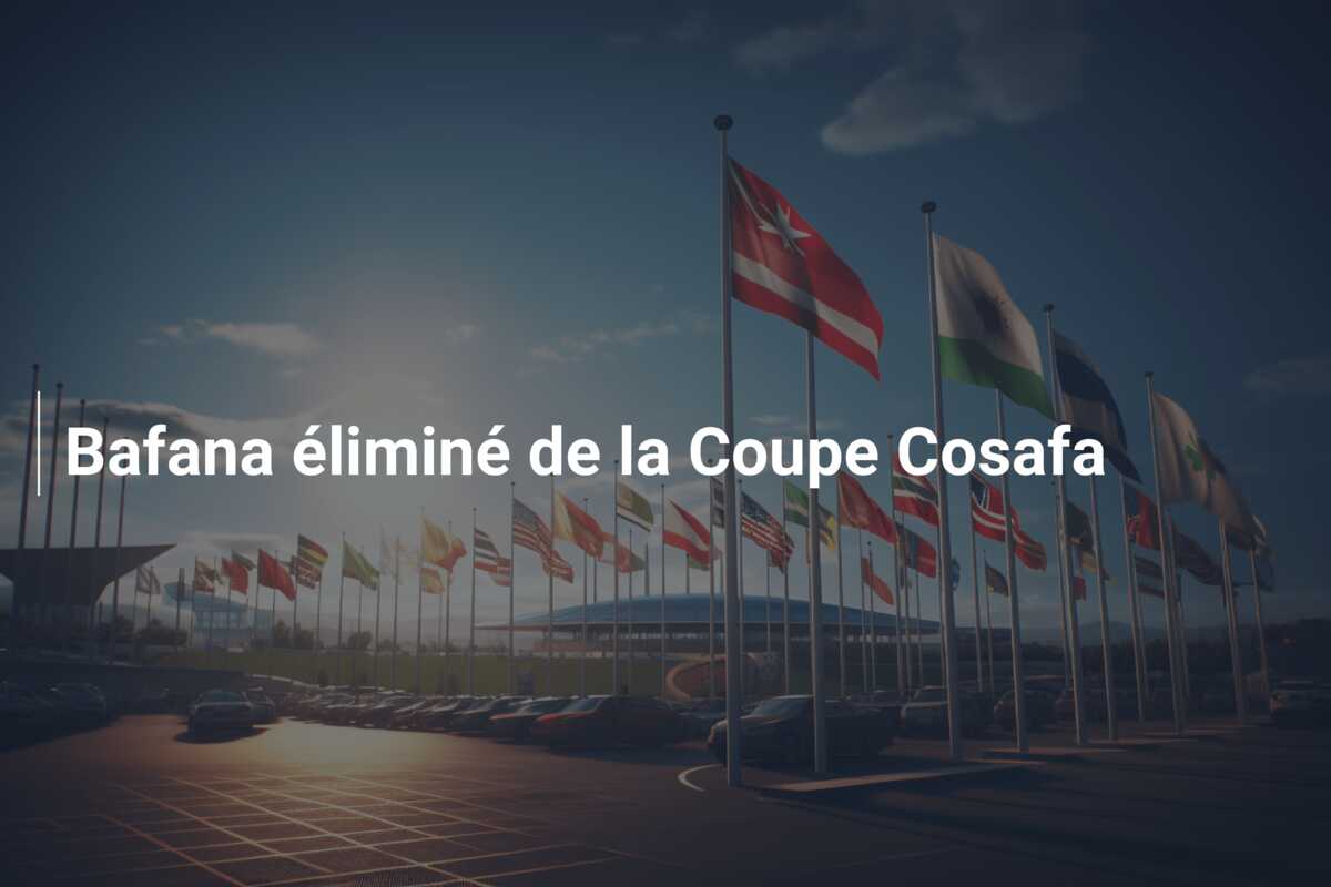 Bafana éliminé de la Coupe Cosafa