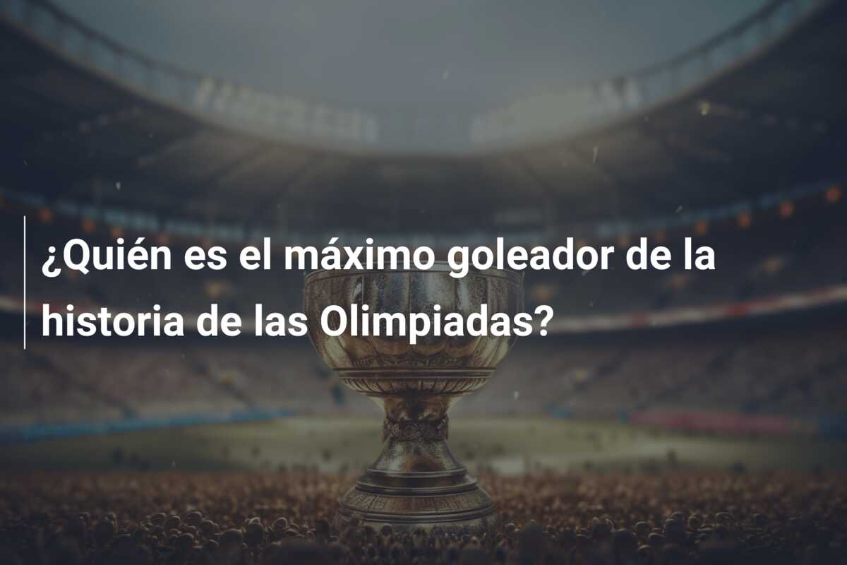 ¿Quién es el máximo goleador de la historia de las Olimpiadas?