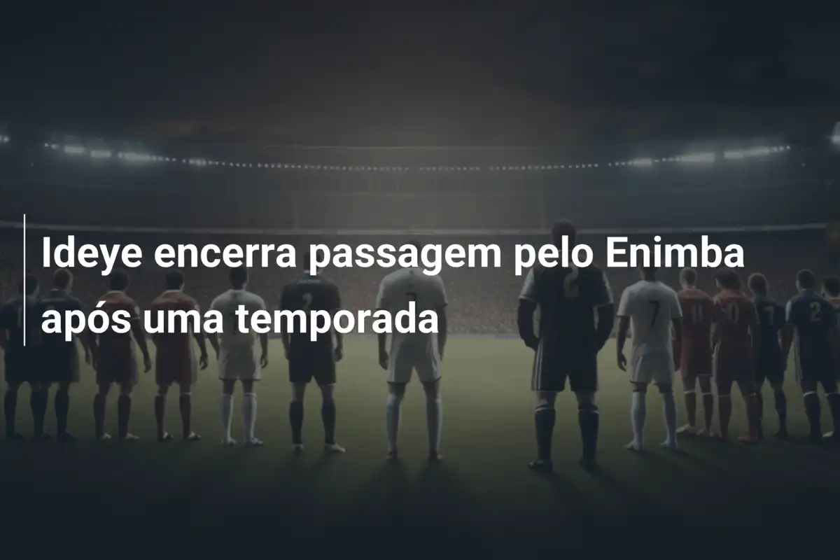 Ideye encerra passagem pelo Enimba após uma temporada