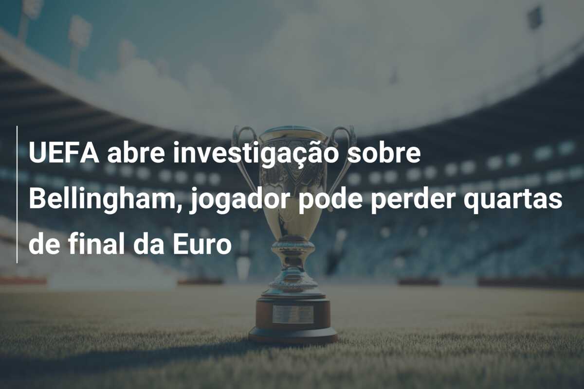 UEFA abre investigação sobre Bellingham, jogador pode perder quartas de final da Euro