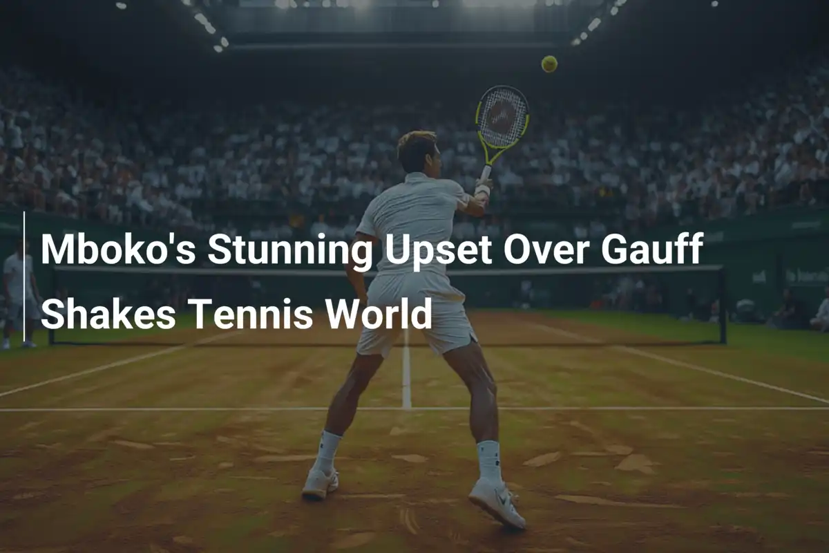 Sensationserfolg: Mboko schlägt Gauff und rüttelt die Tenniswelt