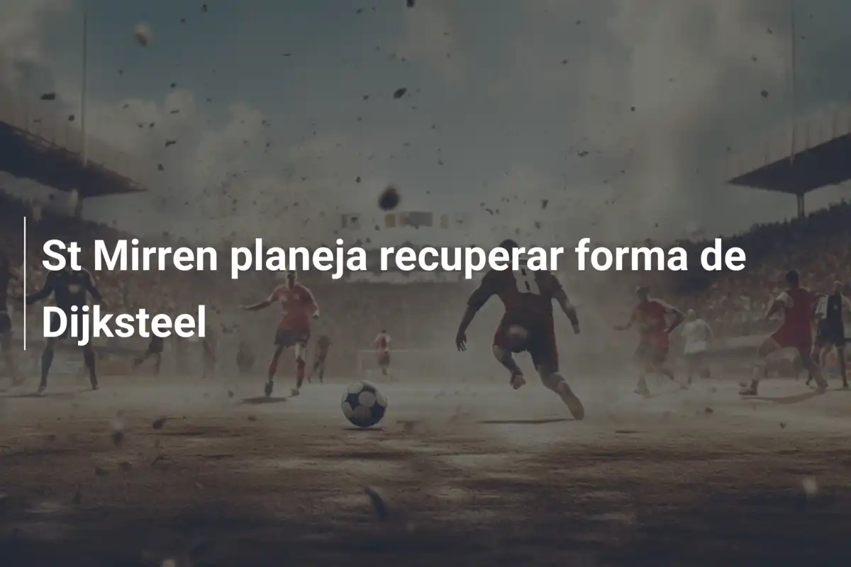 St Mirren planeja recuperar forma de Dijksteel