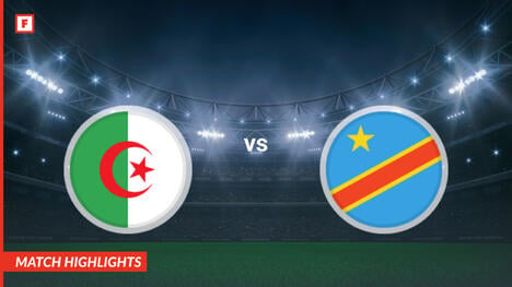 Algeria - DR Congo gol dan sorotan