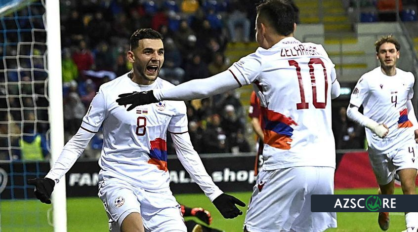 Liga de Naciones. Letonia - Armenia 1:2. Resumen del partido