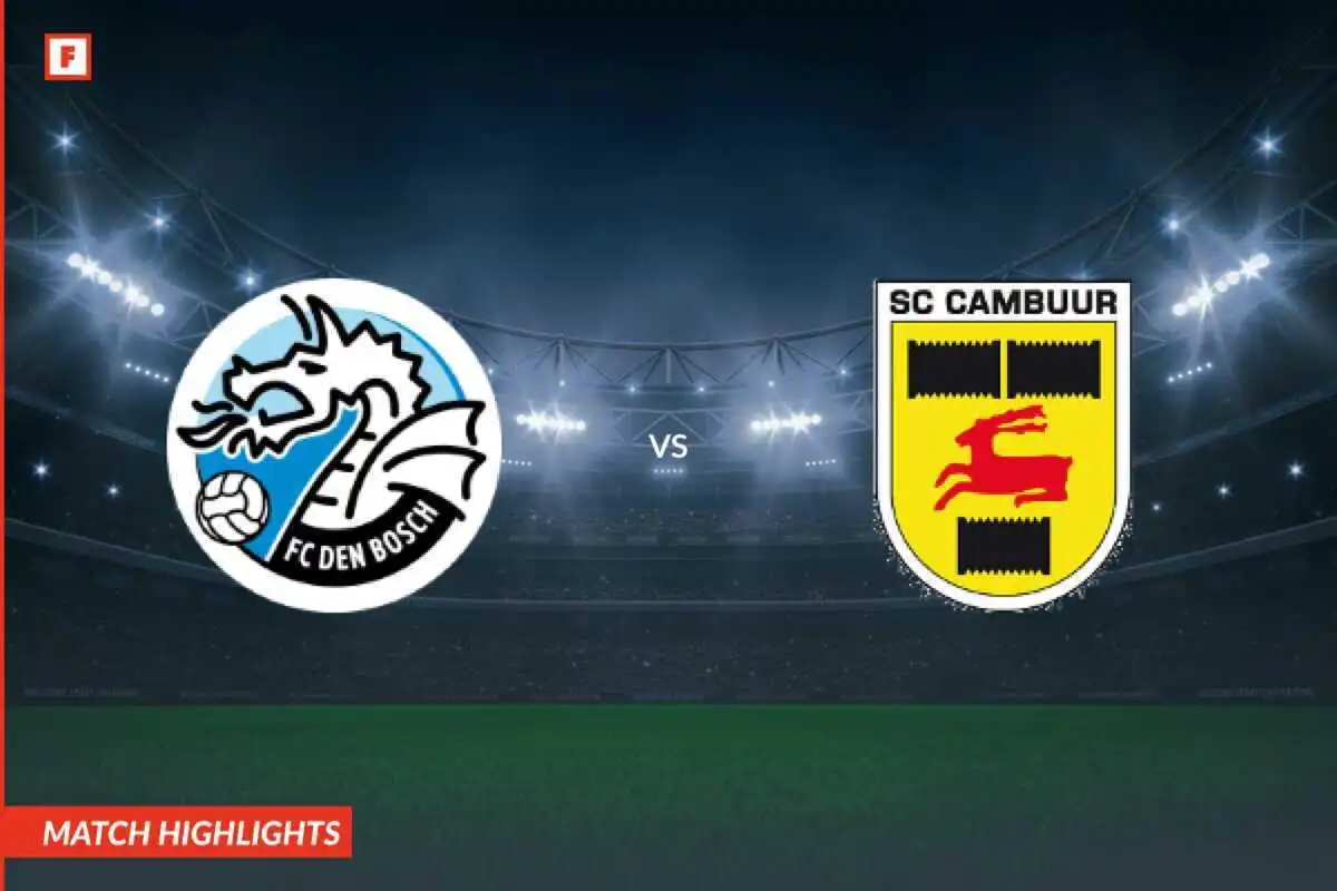 Den Bosch - Cambuur gol e momenti salienti