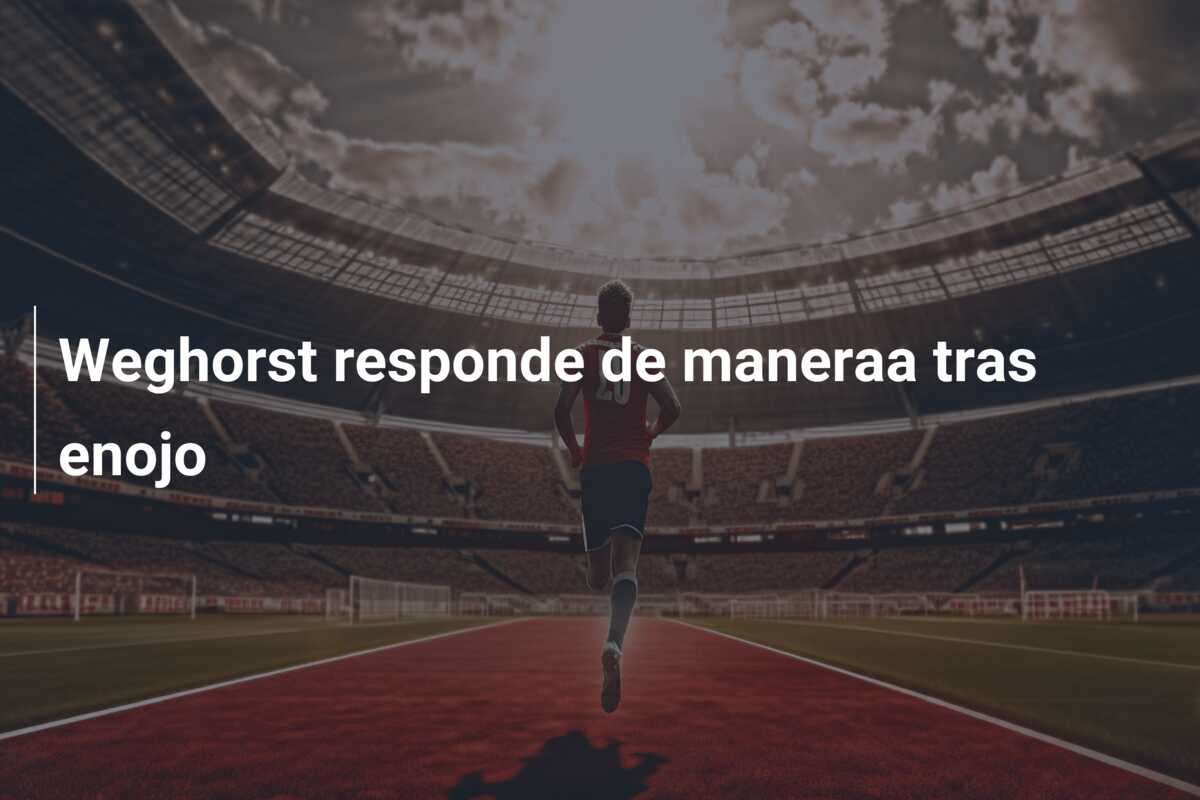 Weghorst responde de maneraa tras enojo