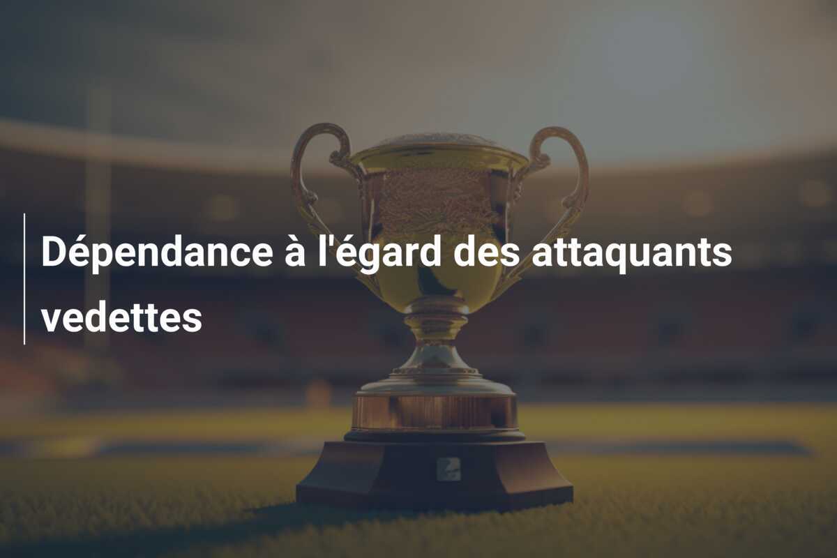 Dépendance à l'égard des attaquants vedettes